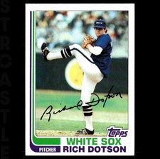 1982 Topps - Richard Dotson #461 Chicago White Sox ⚾ Baseball Card