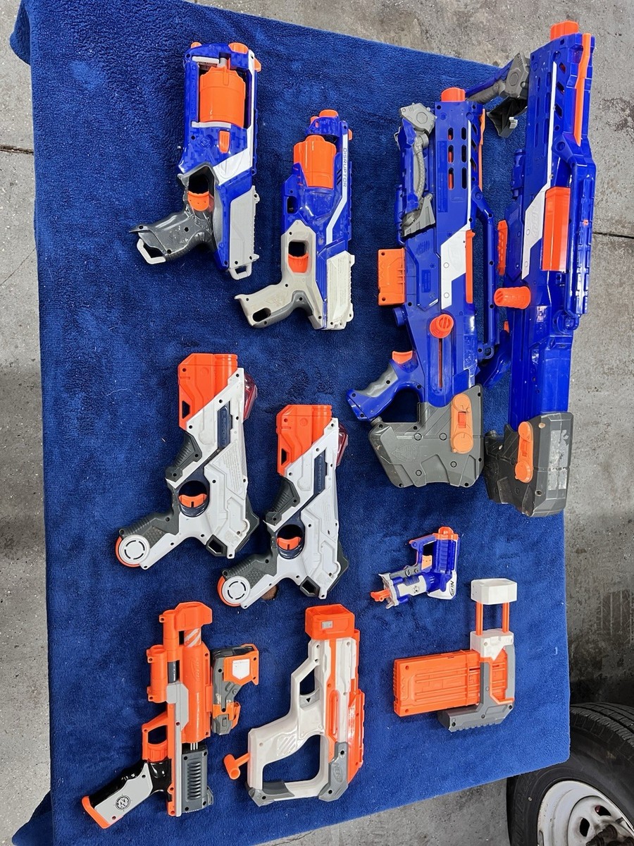 nerf gun LOT Elite Sniper Zombie Laserops disruptor Pro | eBay