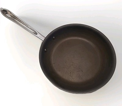 ALL-CLAD Metal Crafter D5 Saute Frying Pan Non Stick 10'' Skillet Stainless Steel