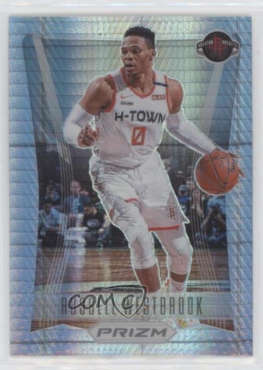 2020-21 Panini Prizm Prizm Flashback Hyper Prizm Russell Westbrook #14 pe8