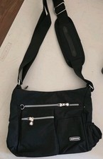 Women's Crossbody Satchel Purse Black.