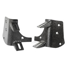 Rugged Ridge Textured Blk Dual A-pillar Light Mount Fits 97-06 Jeep Wrangler Tj