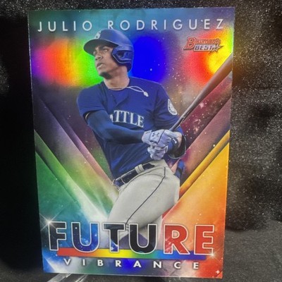 E530 Julio Rodriguez 2021 Bowman's Best Bowman Future Vibrance #BFV-11 Seattle