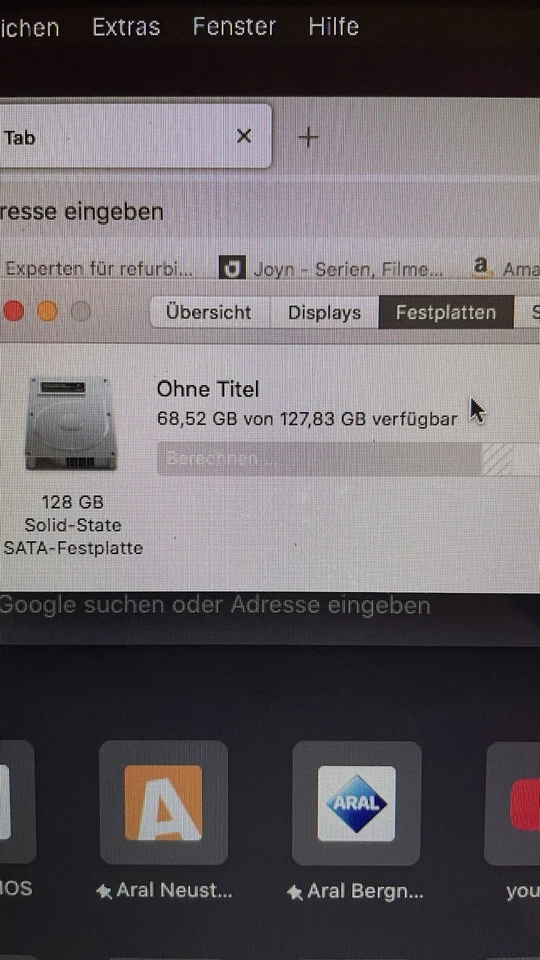Apple MacBook Pro A1286 Intel Core i7 2.2 GHz 15.4 Zoll 128GB SSD/16GB RAM 2011 - Bild 4 von 4