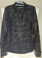 LULULEMON sz 12 DEFINE Jacket HERITAGE 365 INCOGNITO CAMO Deep Coal Multi