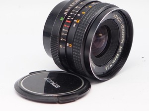 Konica Hexanon AR 28mm F3.5 AE lens fits AR 35mm SLR Camera Mount LM46