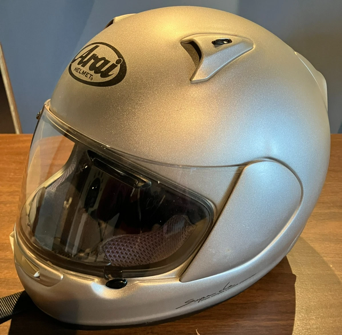 ARAI Profile Motorcycle Helmet XXL (Elongated) - Silver | eBay