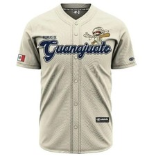 Momias de Guanajuato Baseball Jersey Beige   Mexico Unisex Shirt
