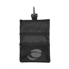 Zippered Golf Bag Clip-On Pouch for Valuables and Accessories - Stay Organized