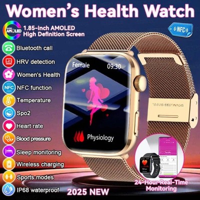 2025 Neu für Xiaomi Frauen AI Smart Diagnose Smart Watch HRV + PPG Blutdruck