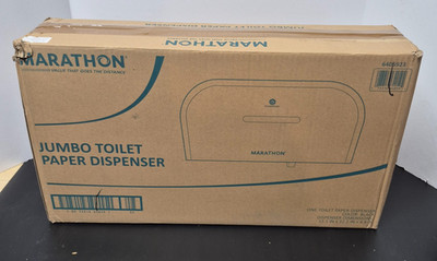 NEW Marathon Jumbo Toilet Paper Dispenser - Black - 6405923