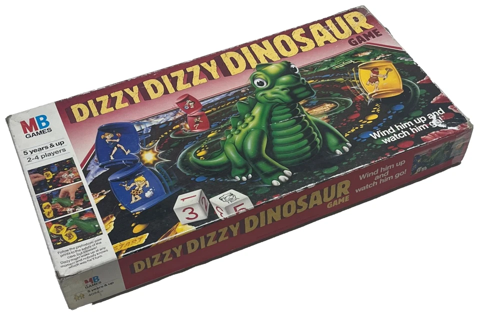 DIZZY DIZZY DINOSAUR : 1987 Vintage Edition By MB Games (FREE UK P&P) - Image 3 of 4