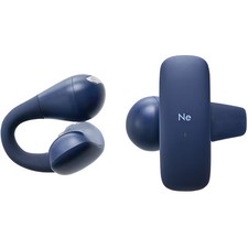 radius wireless earphones ear-hug open-ear Bluetooth Blue HP-H10BTB