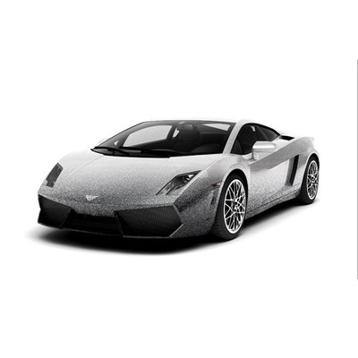 (26,05  /m²) Avery Dennison Diamond Silver Gloss Autofolie 152cm x 1 lfm