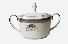 New Vera Wang Lace Wedgwood Bone China Sugar Box W/ Lid