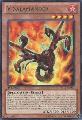 V Salamander - JOTL-EN002 - Rare - Unlimited Edition Edition Near Mint Judgment 