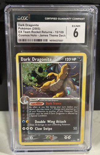 Dark Dragonite graded CGC 6 for sale on eBay