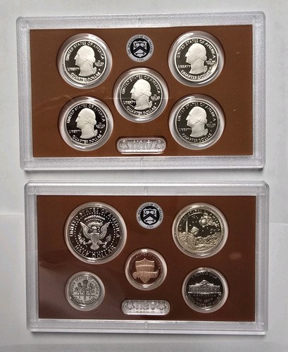 2019 Clad US Proof 10 Coin Set with Original Packaging & COA - No W Cent - 第 4/5 張圖片