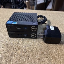 2 x Dell N10D Wyse 3040 Atom X5-Z8350 1.44GHz 8GB SSD 2GB RAM Black LOT 2