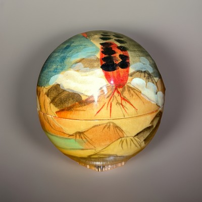 Vtg Set Of 4 Nesting Balls Authentic Models Holland  The Great Flood 
