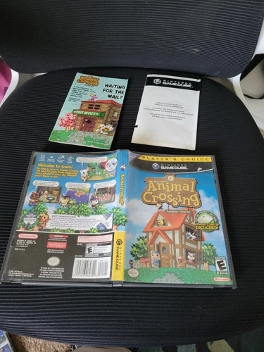 Nintendo Animal Crossing GameCube 2002 & Memory Card Included NTSC-U/C