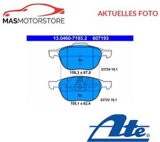 SATZ BREMSBELÄGE BREMSKLÖTZE VORNE ATE 130460-71932 P FÜR VOLVO V40,S40 II
