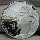 2026 S Enduring Liberty .999 SILVER Half Dollar GEM Deep Cameo Coin 250th H-5Ei9