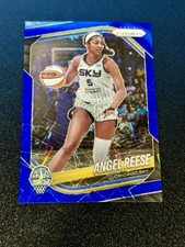 2025 Panini Prizm WNBA ANGEL REESE #92 BLUE VELOCITY Chicago Sky