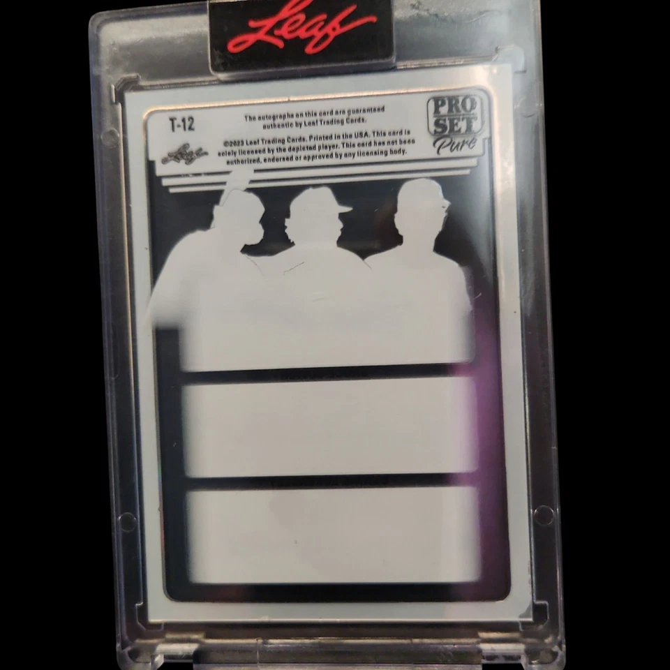 Juego Leaf Pro 2023 Pure-Bruce Sutter Dennis Eckersly Goose Gossage automático 6/7 №T-12 Foto 3 de 3