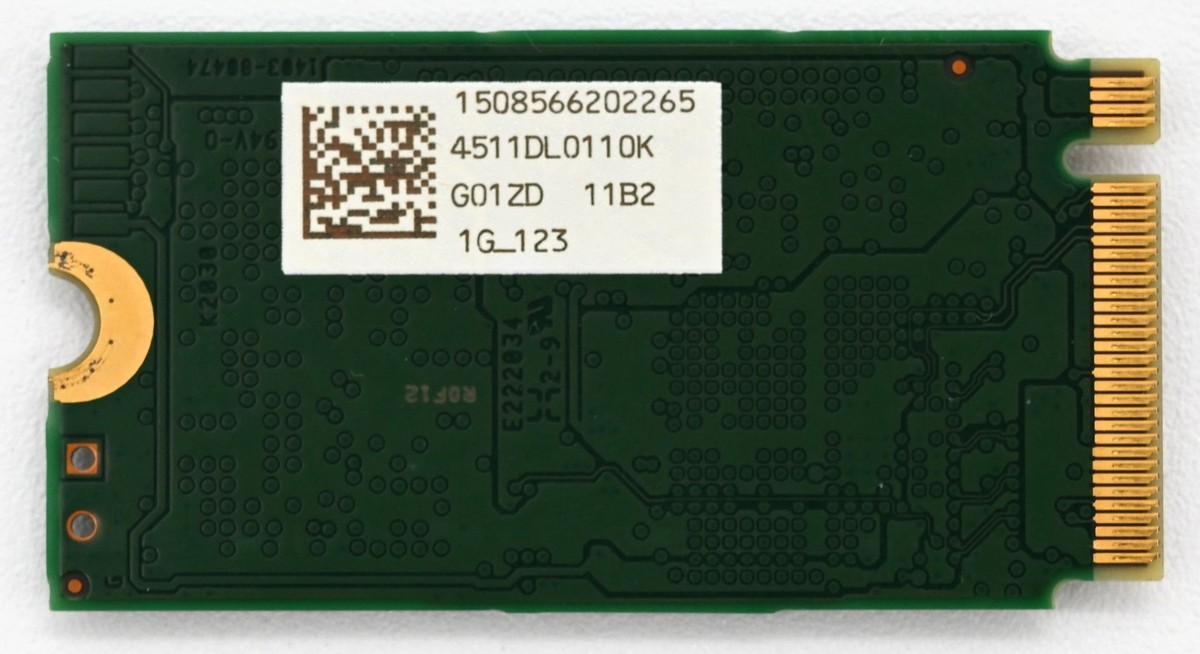 Union Memory 512GB M.2 2242 NVMe PCIe SSD Lenovo FRU 5SS1B60640
