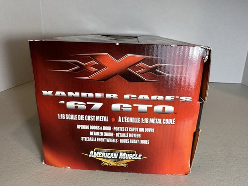 Ertl American Muscle XXX Xander Cage's '67 GTO 1/18, in box - Picture 5 of 7