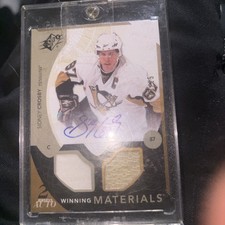 2010-11 Spx Hockey Spx Hockey Sidney Crosby Auto/jersey /15
