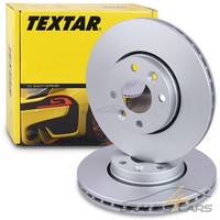 Textar 2X Bremsscheibe Ø260 Vorne FÜR Dacia Logan Nissan Micra 3 Renault Clio 3