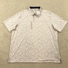 Puma Polo Golf Shirt Mens 2XL Bloom Field Mattr New