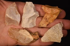 5 *AUSTRALIAN* FLINT Specimens 4-5cm 56.9g Natural Stone SA