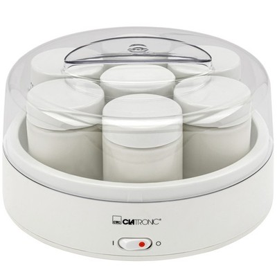 Clatronic Joghurt-Maker | 7 Portionsgläser á 160 ml | Joghurtmaschine | JM 3344