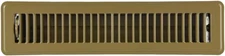 Hartford Ventilation Brown Floor Register Vent for 2" x 14" Vent Openings Steel