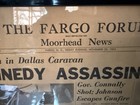 The Fargo Forum Moorhead News Nov 22 1963 "Kennedy Assassinated" Framed — photo 1