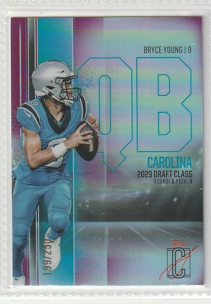 2024 Topps Signature Class - Bryce Young #7 Magenta /250