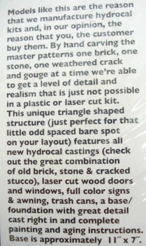 Downtown Deco DD46 O Scale Trackside Tavern Kit