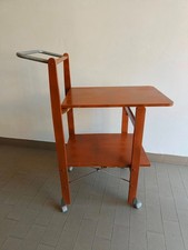 Carrello Porta Vivande  con Maniglia Pieghevole Foppapedretti Legno