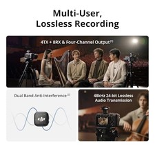 Dji Mic 3 Transmitter Wireless Mini iPhone Camera Android Smartphone Bluetooth — image 3