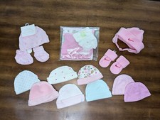 Baby girl/pink Hat Lot