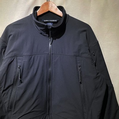 ARC'TERYX LEAF Men's Bravo Jacket 3563 Softshell Fleece Black Size