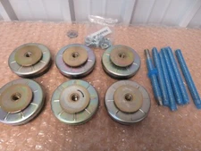 Sunnex M-Series Heavy Duty Machine Leveling Mount M3 4400lb 3/4-10 " Set of 6 