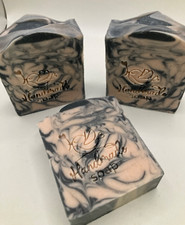 Aloe Vera Juice - Charcoal Calamine Soap Bars, Lot 3 Bars 5.0 oz Each