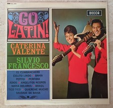Caterina Valente Silvio Francesco Go Latin! 12" 1966 Decca UK Ex
