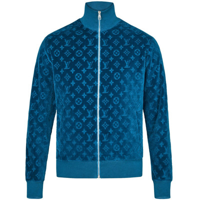 louis vuitton velour monogram jacket