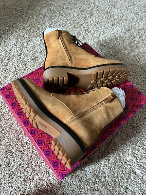 Tory Burch Miller Suede Lug Sole Boot 50MM brand new | eBay