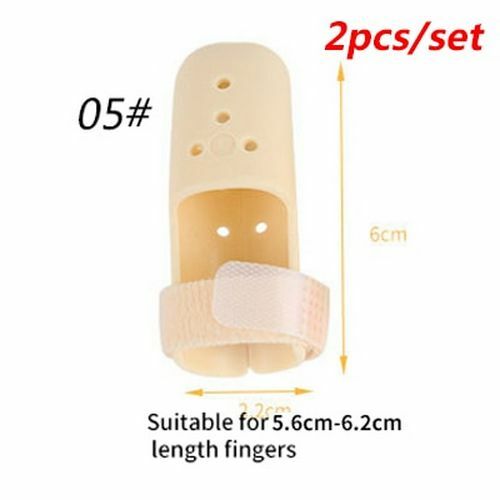Fingerschienenbandage verstellbar Fingerstütze Schutz Arthritis Korrektur - Bild 13 von 23